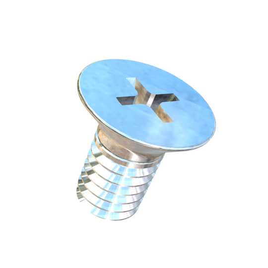 Titanium M4-0.7 Pitch X 8mm Flat Head Phillips Allied Titanium Machine Screw (JIS B 1111 standard)